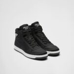 RE NYLON GABARDINE HIGH TOP SNEAKERS