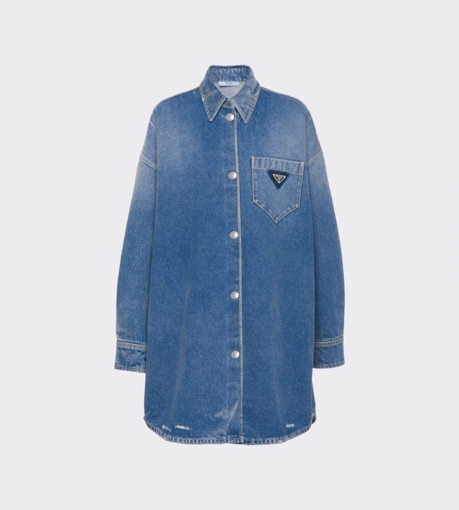 OVERSIZED DENIM SHIRT