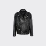 NAPPA OVERSIZED LEATHER JACKET