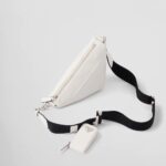 TRIANGLE LEATHER SHOULDER BAG
