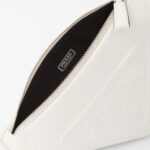 TRIANGLE LEATHER SHOULDER BAG