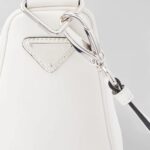 TRIANGLE LEATHER SHOULDER BAG