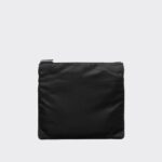 RE NYLON AND SAFFIANO LEATHER SHOULDER BAG