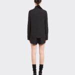 POPLIN AND RE NYLON SHIRT