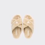 SHEARLING SLIDES