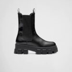 MONOLITH BRUSHED LEATHER BOOTS