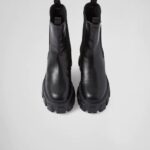 MONOLITH BRUSHED LEATHER BOOTS