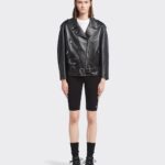 NAPPA OVERSIZED LEATHER JACKET