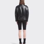 NAPPA OVERSIZED LEATHER JACKET