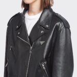 NAPPA OVERSIZED LEATHER JACKET