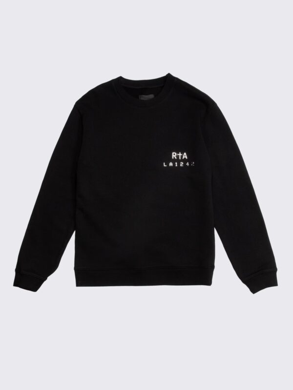 CHARLES SWEATSHIRT | BLACK SYSTEM EXIT