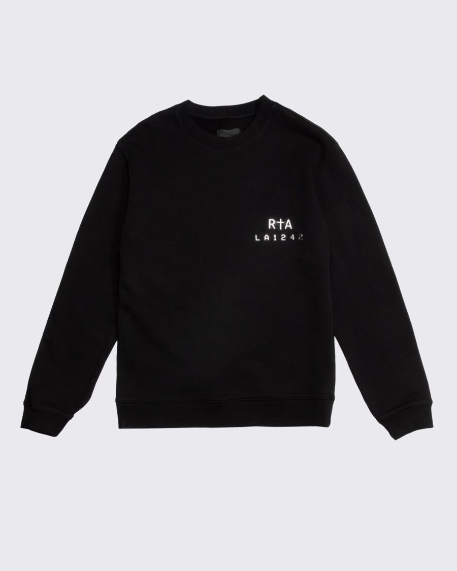 CHARLES SWEATSHIRT | BLACK SYSTEM EXIT
