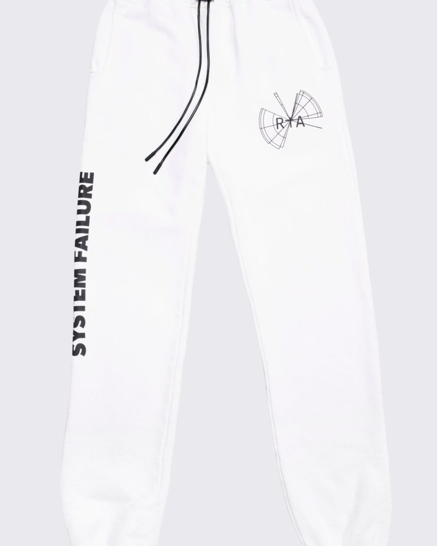 OWEN SWEATPANTS | WHITE SYSTEM FAILURE
