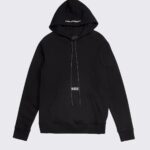 DION HOODIE | BLACK DOUBLE PALM TREE