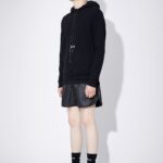 DION HOODIE | BLACK DOUBLE PALM TREE