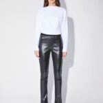 LAIS PANT | BLACK COATED