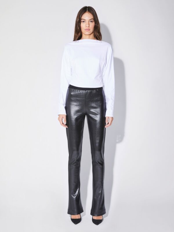 LAIS PANT | BLACK COATED