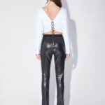 LAIS PANT | BLACK COATED
