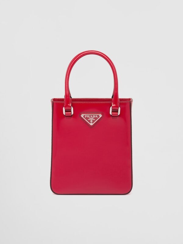 SMALL BRUSHED LEATHER TOTE