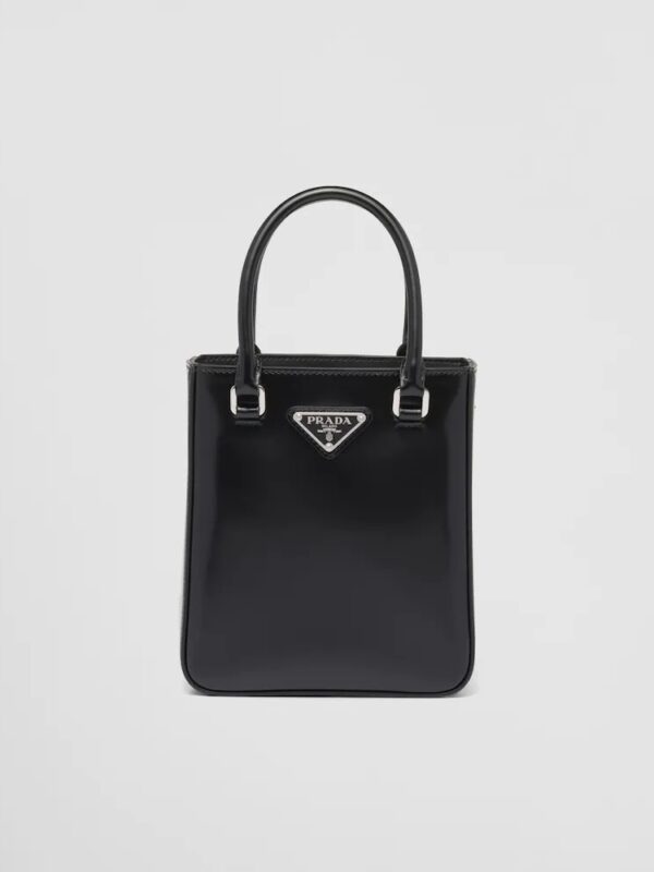 SMALL BRUSHED LEATHER TOTE