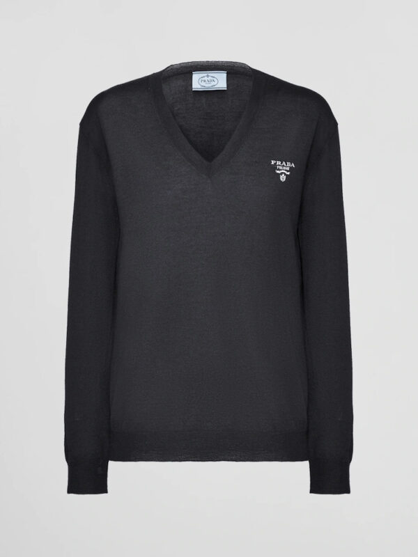 CASHMERE V NECK SWEATER
