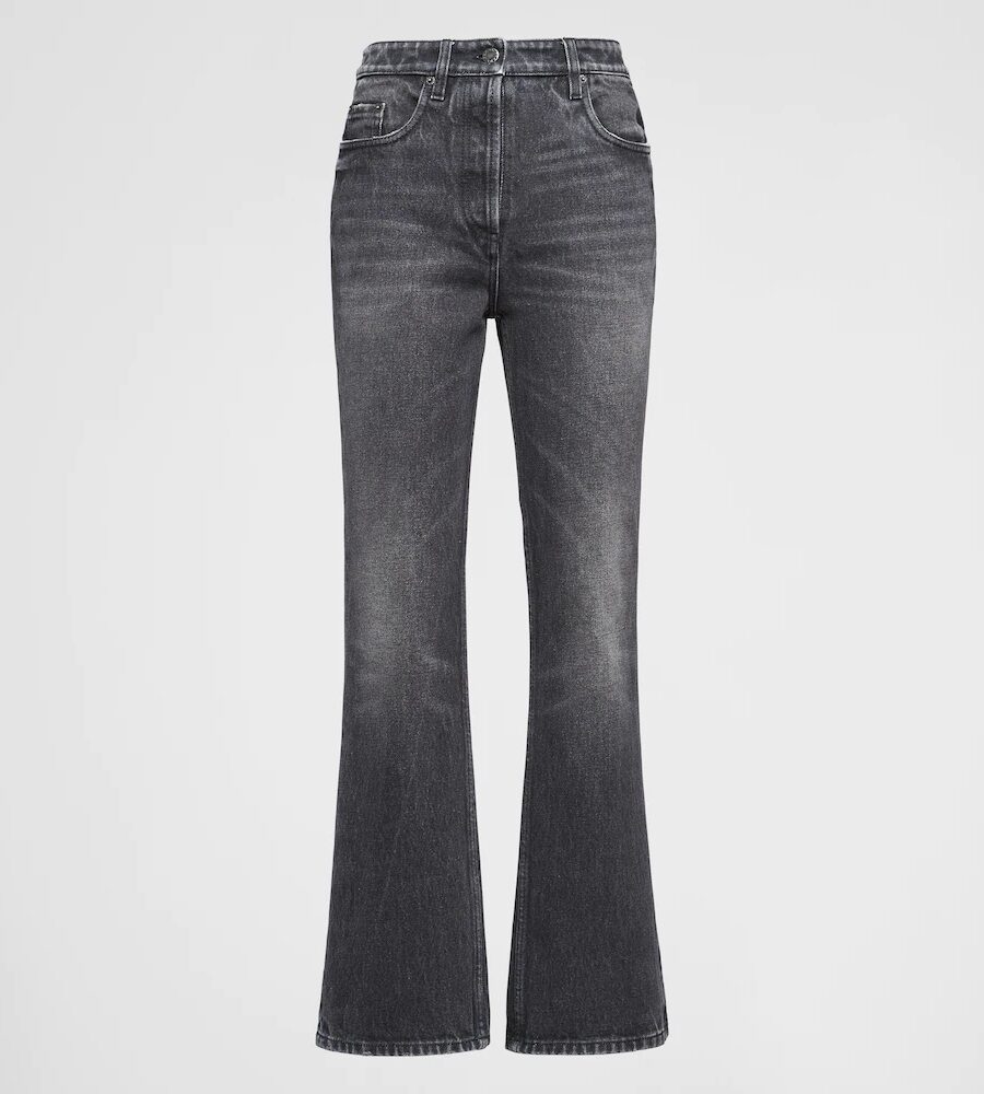 WASHED DENIM JEANS