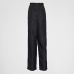 RE NYLON LOGO PANTS