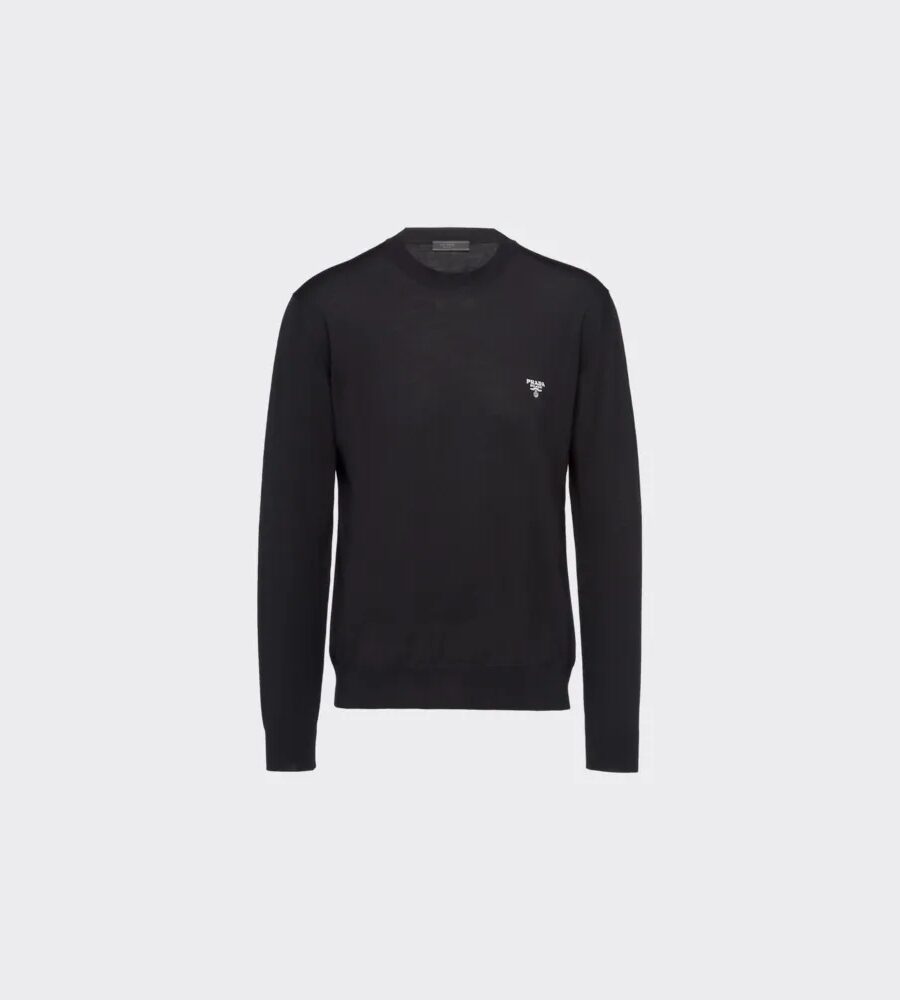 SUPERFINE WOOL CREWNECK SWEATER