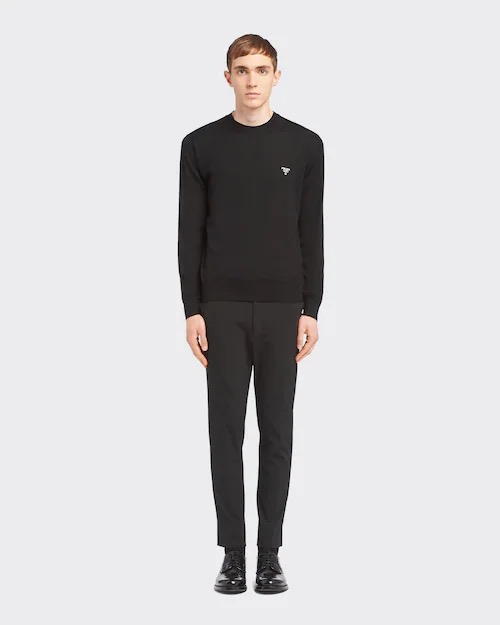 SUPERFINE WOOL CREWNECK SWEATER