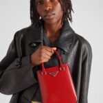 SMALL BRUSHED LEATHER TOTE