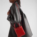 SMALL BRUSHED LEATHER TOTE