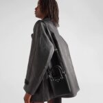 SMALL BRUSHED LEATHER TOTE
