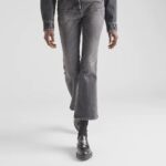 WASHED DENIM JEANS