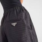 RE NYLON LOGO PANTS