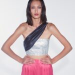 ISSA BUSTIER TOP
