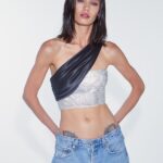 ISSA BUSTIER TOP