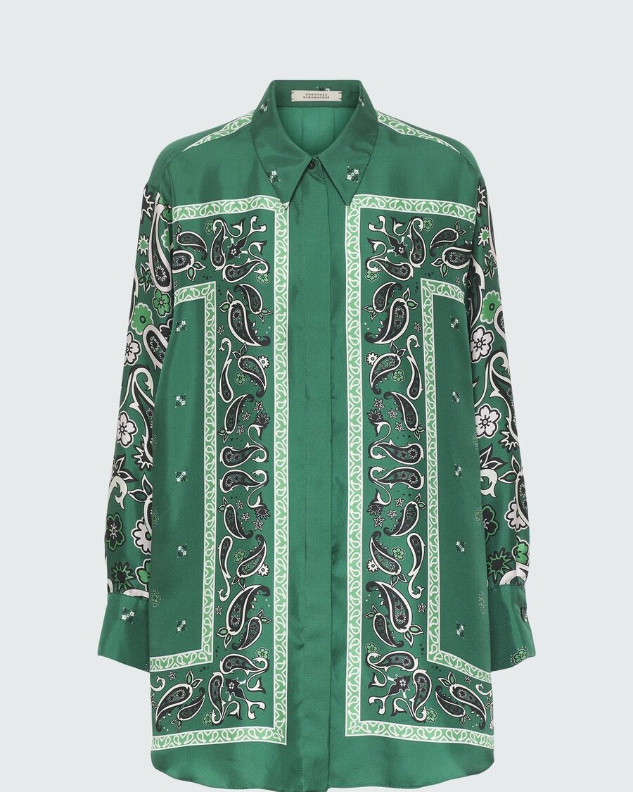 PAISLEY POWER BLOUSE
