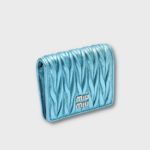 SMALL MATELASSÉ NAPPA LEATHER WALLET
