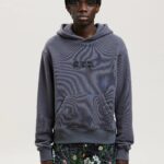 GARMENT DYE BOX LOGO HOODIE