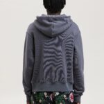 GARMENT DYE BOX LOGO HOODIE