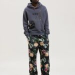 GARMENT DYE BOX LOGO HOODIE