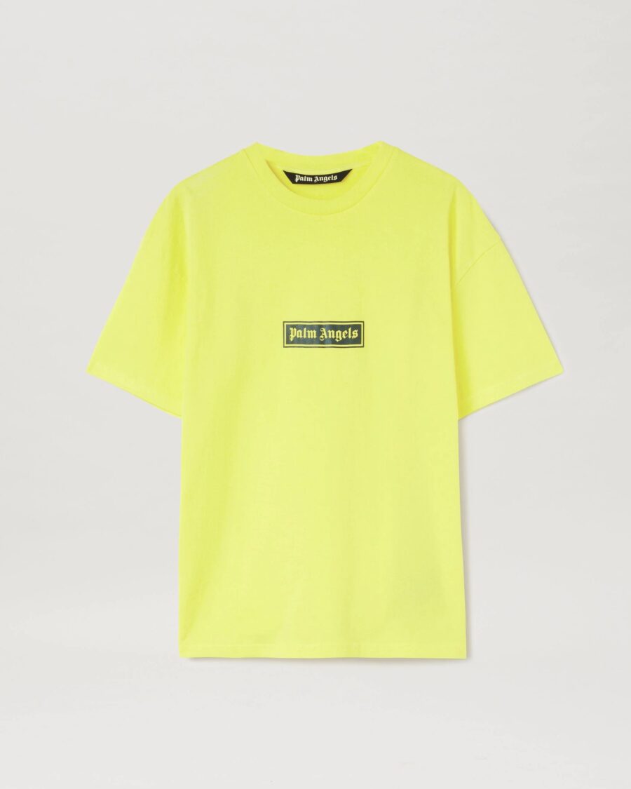 GARMENT DYE BOX LOGO TEE
