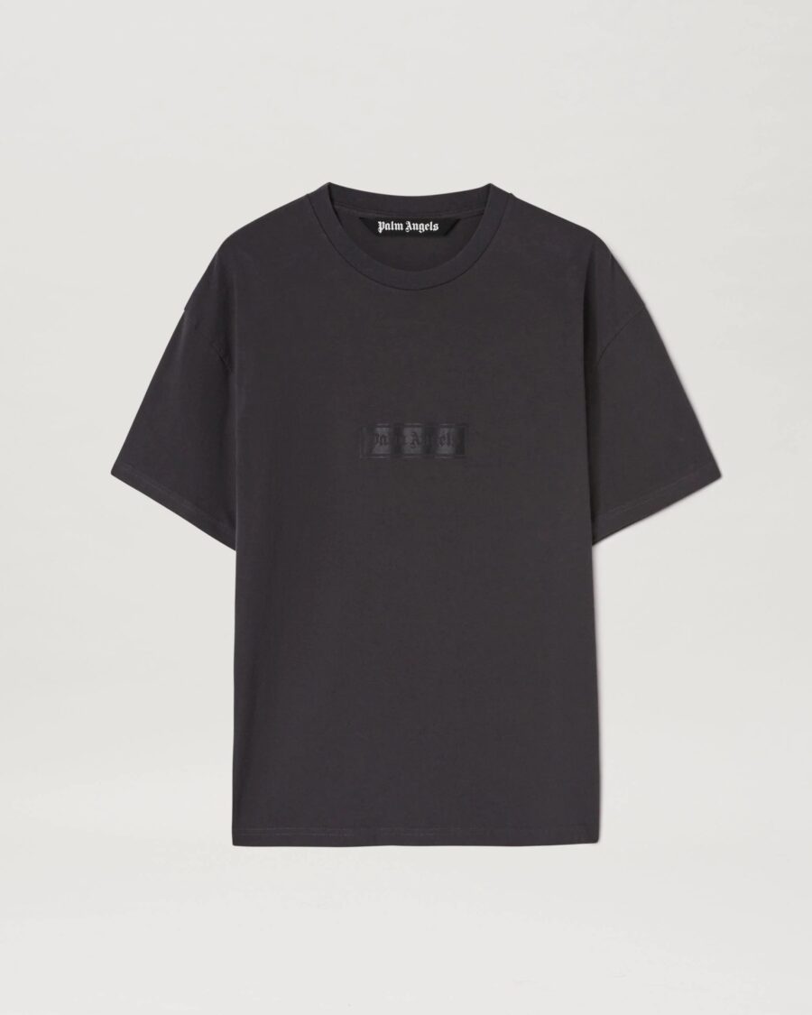 GARMENT DYE BOX LOGO TEE