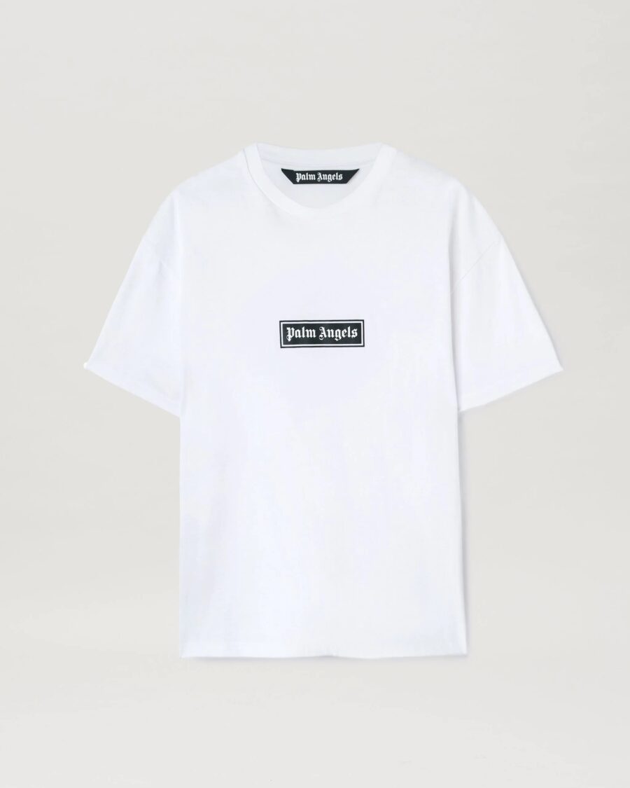 GARMENT DYE BOX LOGO TEE