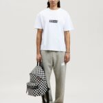 GARMENT DYE BOX LOGO TEE
