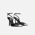 BRUSHED LEATHER HEELS