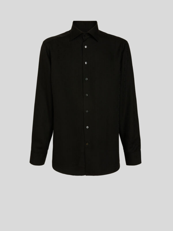 BENETROESSERE SHIRT WITH ETRO CUBE LOGO