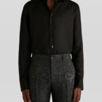 BENETROESSERE SHIRT WITH ETRO CUBE LOGO