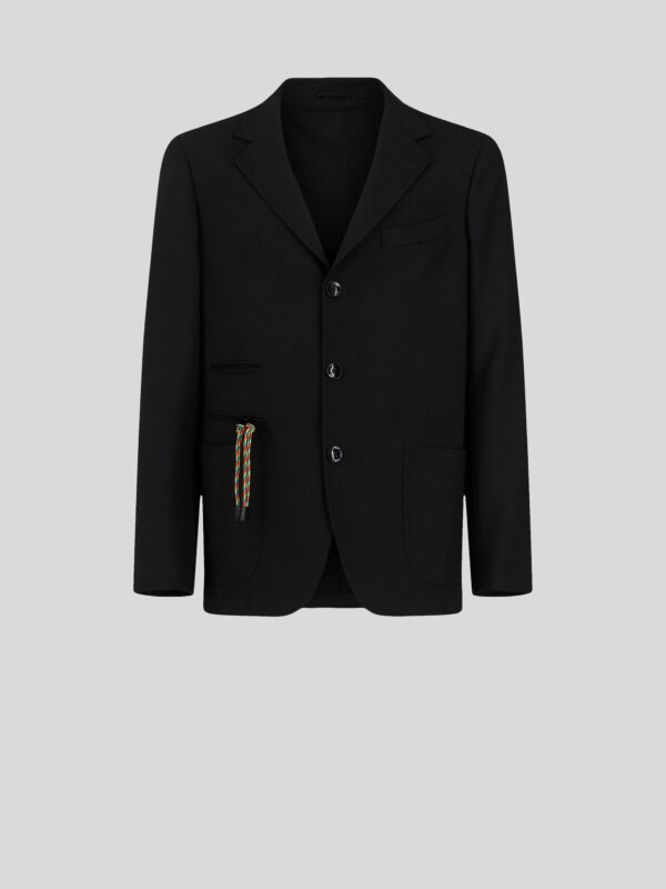 DECONSTRUCTED JACKET WITH POCKETS