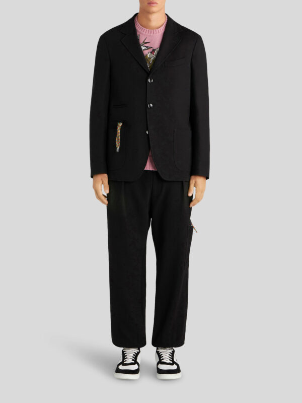 DECONSTRUCTED JACKET WITH POCKETS